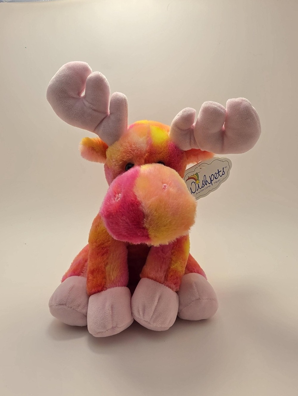 Vintage Wish Pets Laura the Realistic Moose Plush Stuffed Animal! (10 inch)